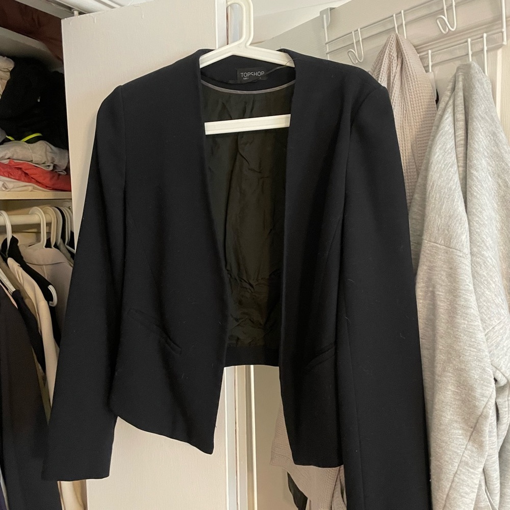 Cropped Topshop Blazer